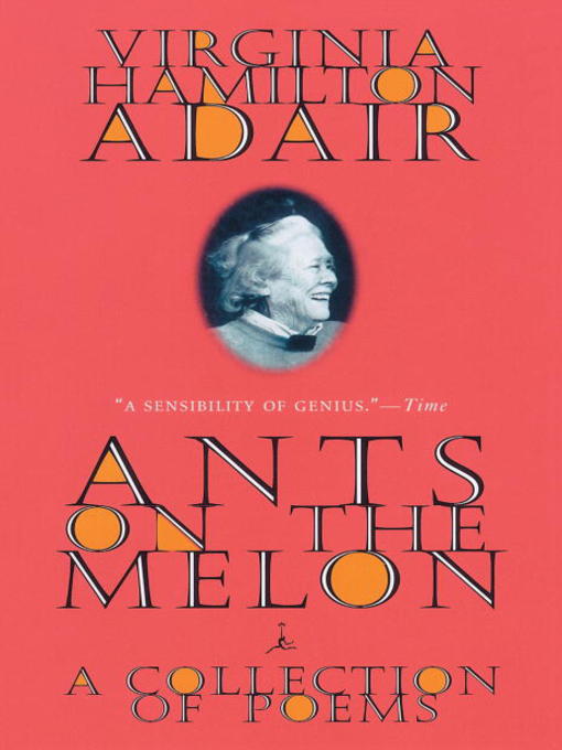 Title details for Ants on the Melon by Virginia Adair - Wait list